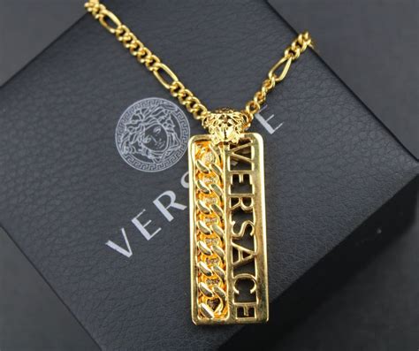 versace kette silber ebay|Versace Kette Herren Halskette Medusa gold silber Designer .